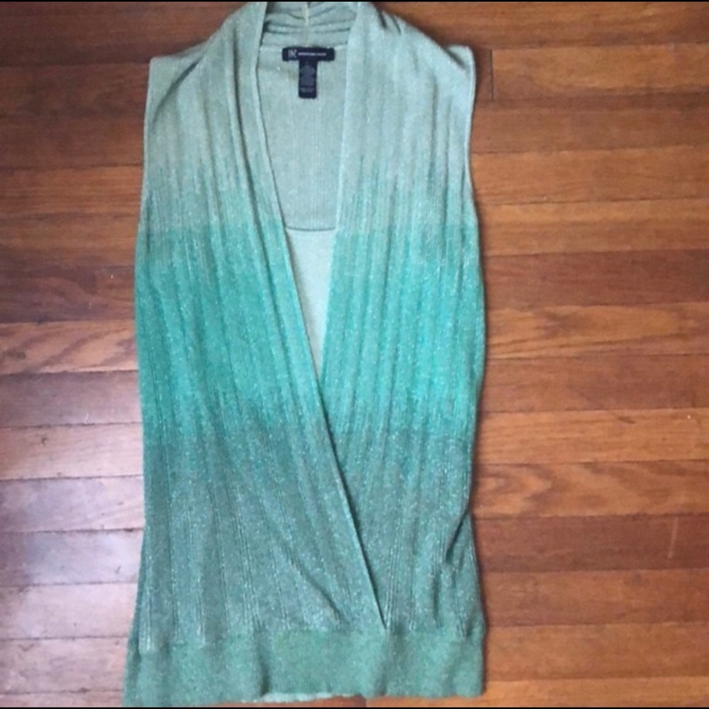 INC Green Ombre Sleeveless Top